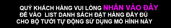 đặt mua thiết bị tưới cây nhỏ giọt tự động