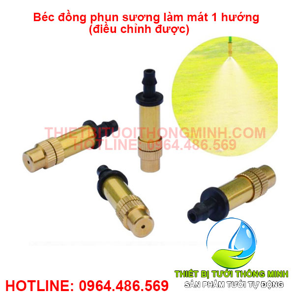 Đầu tưới phun sương bằng đồng