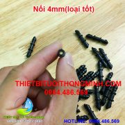 Nối 4mm gắn 2 đầu ống mềm 4mm (loại tốt)