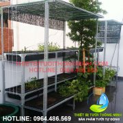 Trộn bộ kit 70 đầu tưới nhỏ giọt 8 tia cắm gốc FLORA (béc tưới điều chỉnh được)