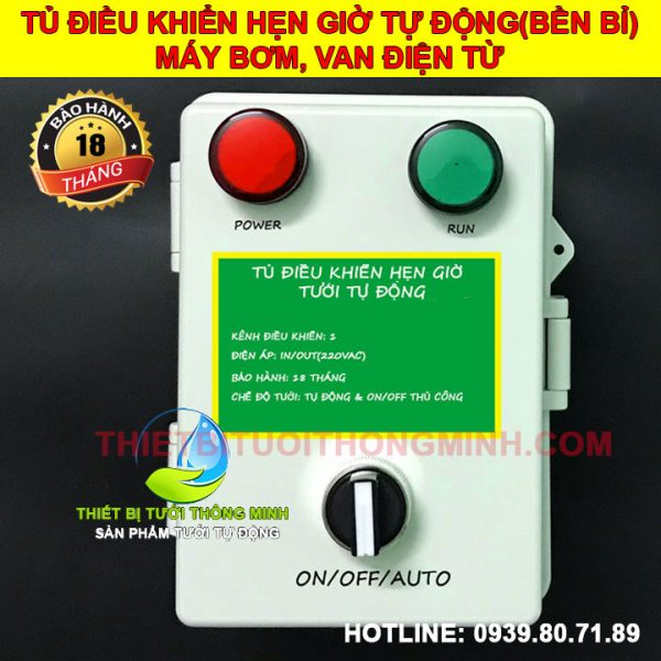 Tủ điều khiển hẹn giờ tưới tự động Floiran THG-01