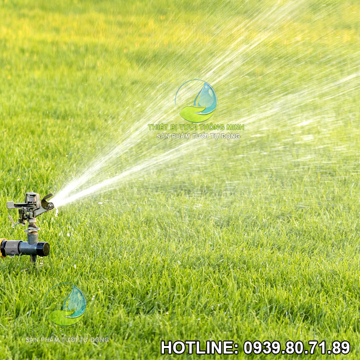 Đầu tưới cỏ cánh đập impact sprinkler PRO-1 cao cấp thép không gỉ