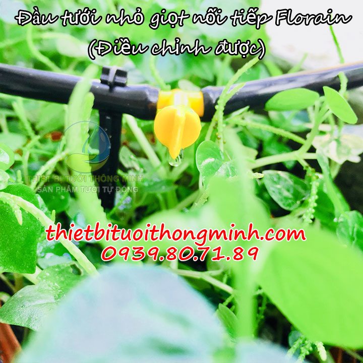 Đầu béc tưới nhỏ giọt nối tiếp Florain