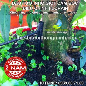 Đầu béc tưới nhỏ giọt cây cắm gốc Florain