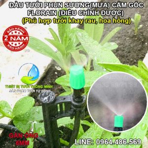 Đầu béc tưới phun sương cây cắm gốc FLorain