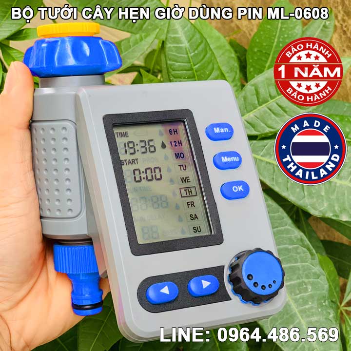 Đồng hồ hẹn giờ bằng pin ML-0608