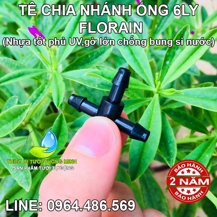 Ron cao su khởi thủy tê nối ống 6ly Malee thái lan